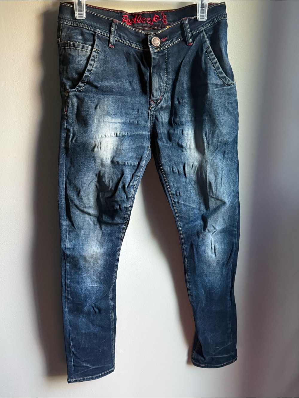 Levi’s Redloop Jeans 32 x 30 Distressed Skinny